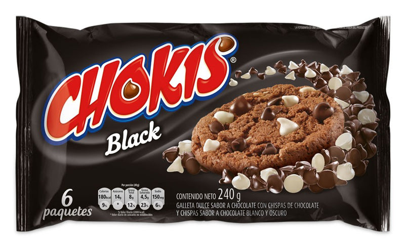 Galleta Chokis Black *6 Unds