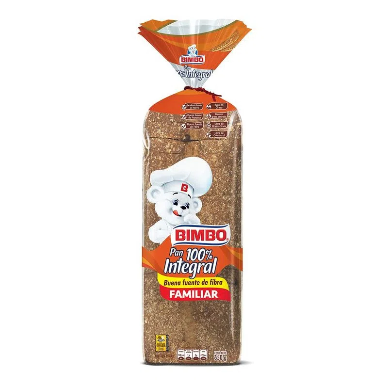 Pan Integral Bimbo Familiar 650gr