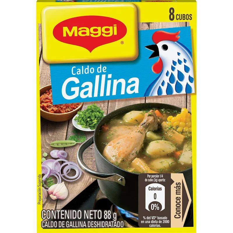 Caldo Gallina Maggi  8 Cubos 80gr