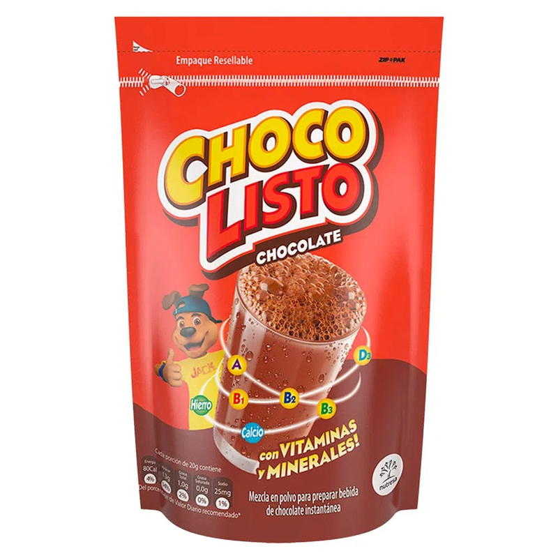 Chocolisto Doypack 200gr