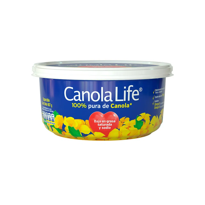 Mantequilla Canola Life 907 Gr