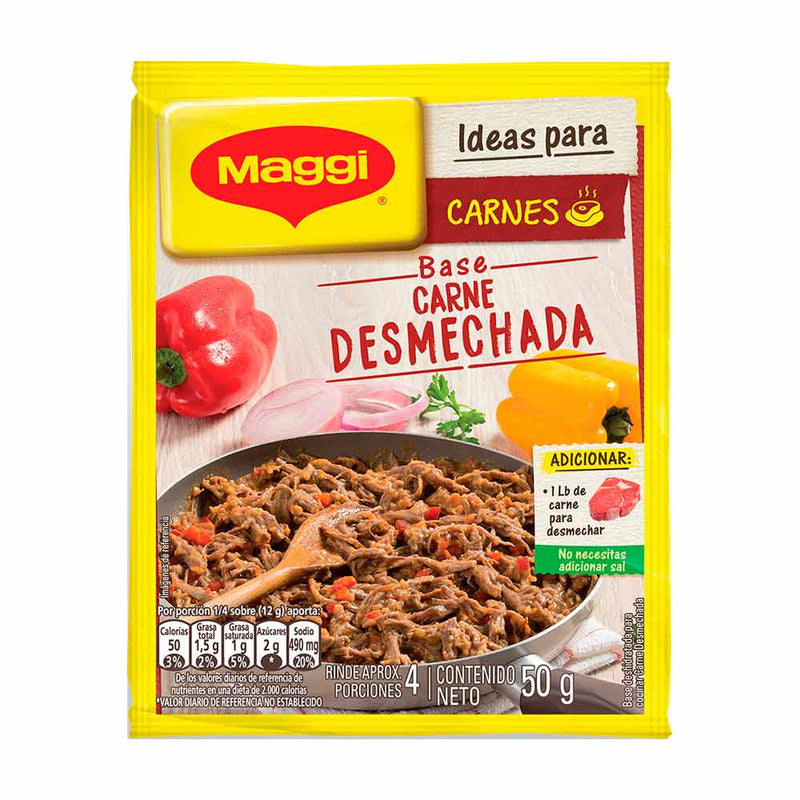 Base Carne Desmechada Maggi