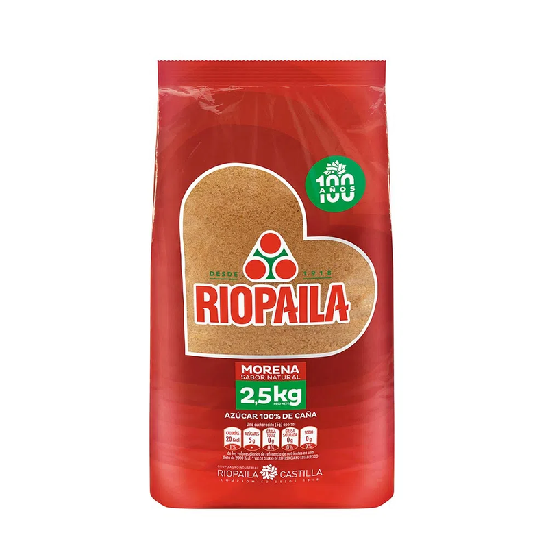 Azúcar Riopaila Morena 2,5kg