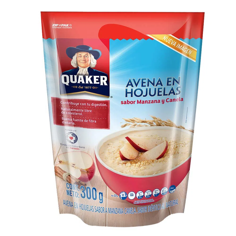 Quaker Hojuelas Avena Canela 300gr