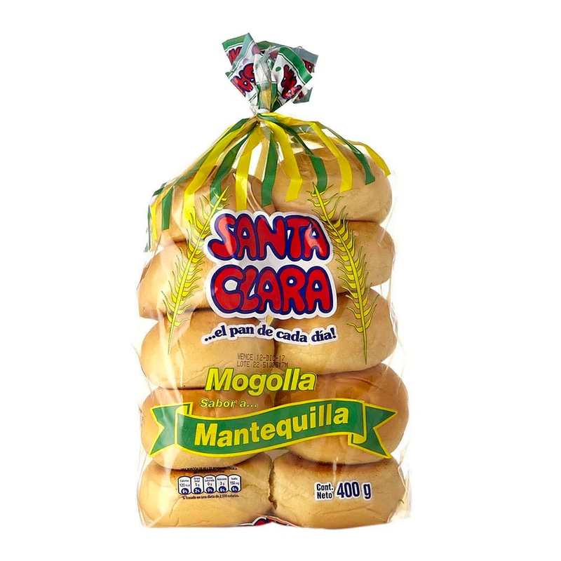 Mogolla Mantequilla Santa Clara x 400 gr