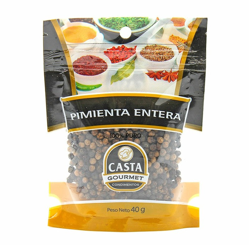 Pimienta Entera Casta 40gr