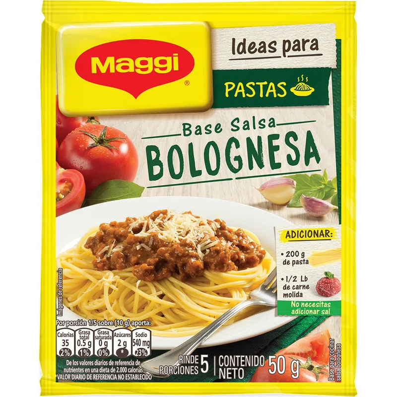 Maggi Base Salsa Bolognesa x 50 gr