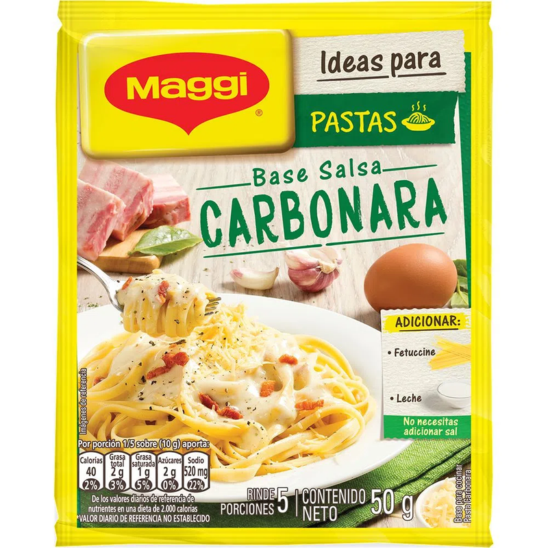 Base Salsa Carbonara Maggi