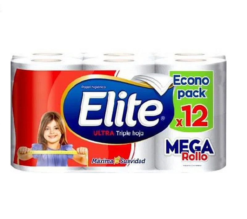 Papel Elite Ultra Mega Rollo  x12