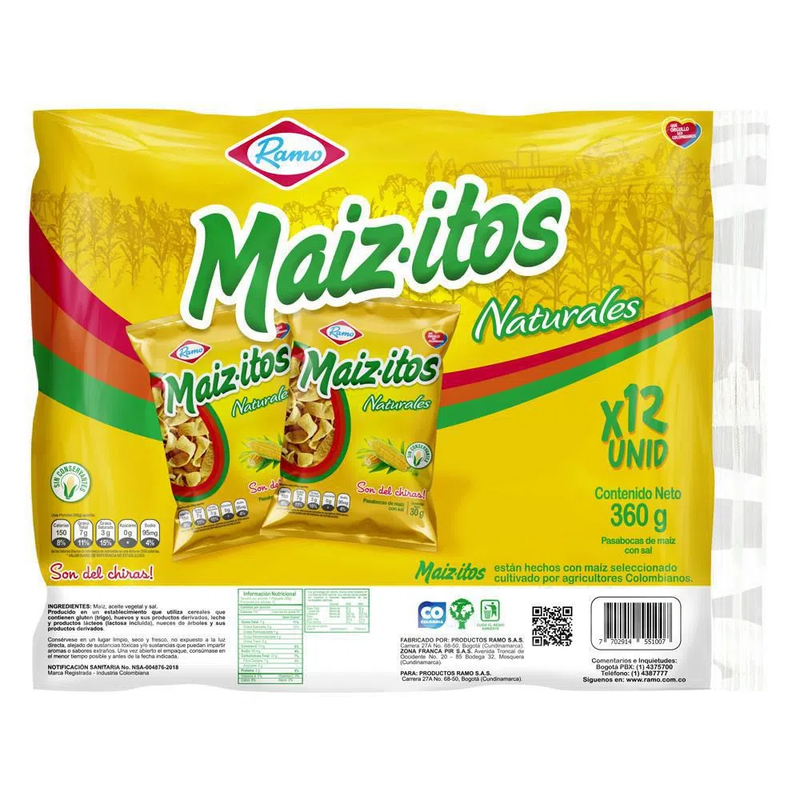 Maizitos Ramo x12