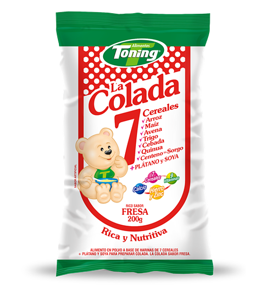 Colada Toning Fresa 200gr