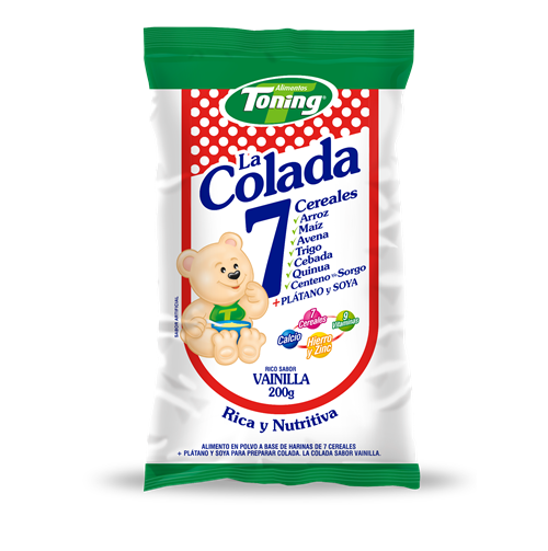 Colada Toning Vainilla 200gr