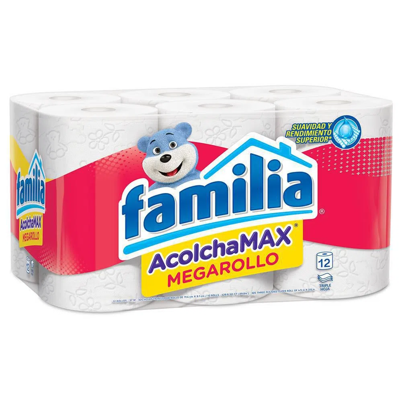 Papel Familia AcolchaMax x12