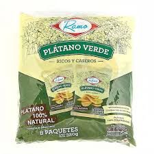 Platano Verde Ramo x8