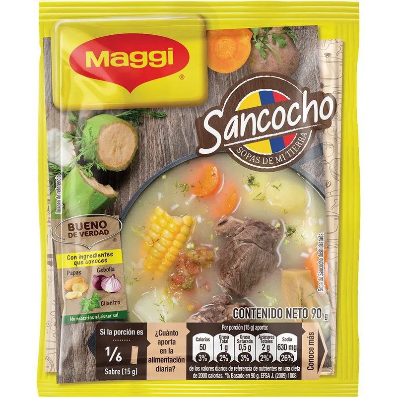 Sopa Sancocho Maggi