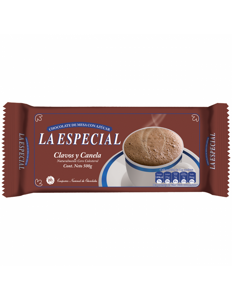 Chocolate La Especial Clavos Y Canela 500 gr