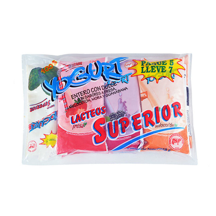 Yogurt Superior Surtido 1050gr x7