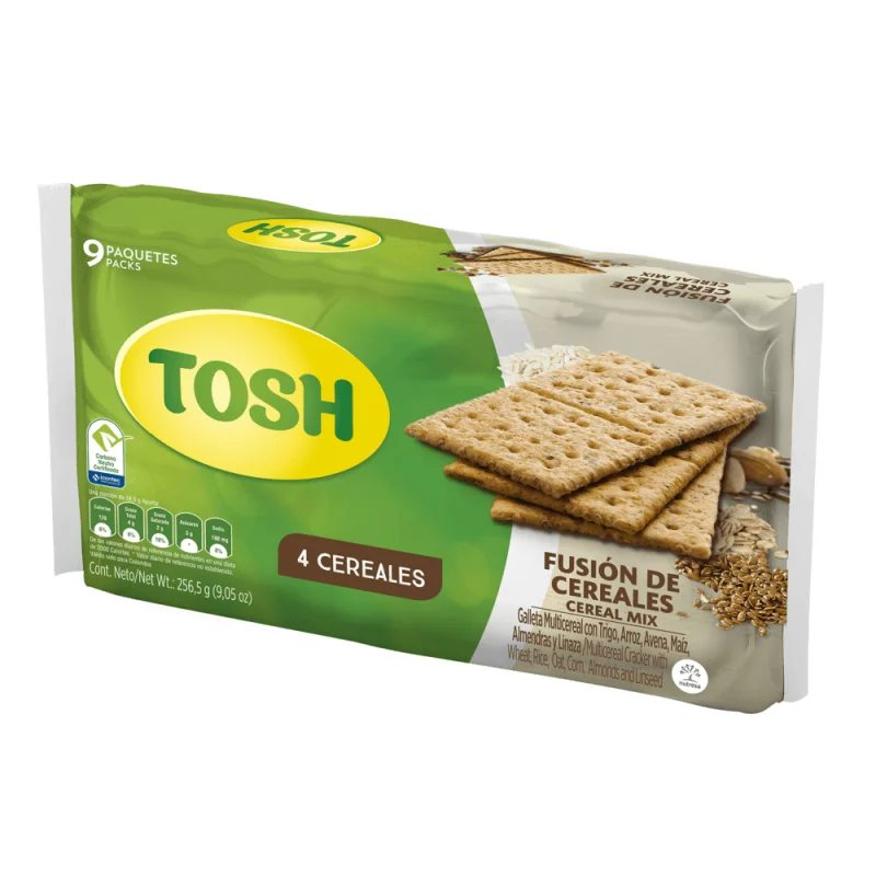 Galletas Tosh Cereales x 9