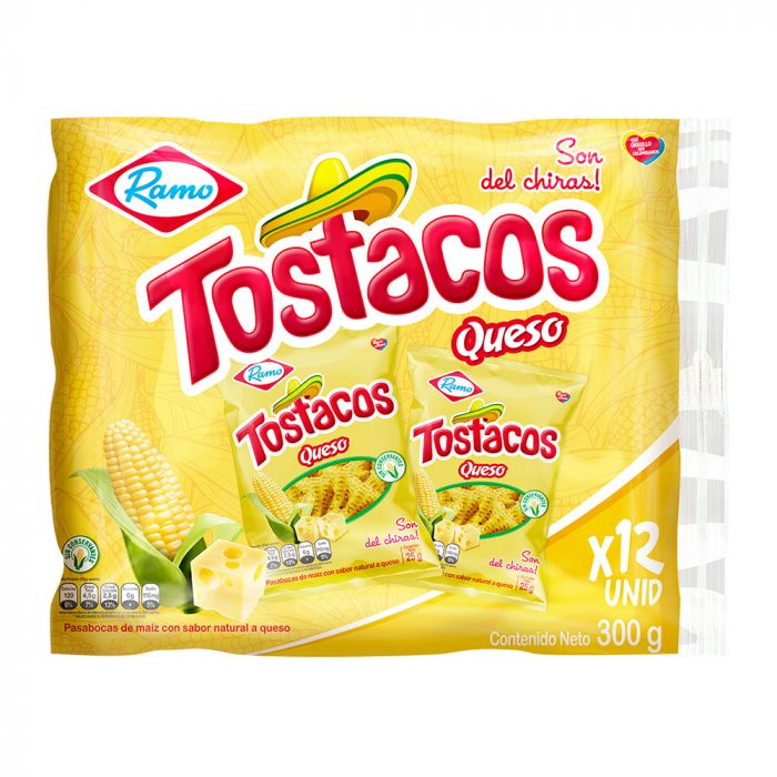 Tostacos Ramo Queso x12