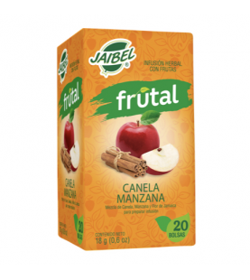 Jaibel Frutal Canela Manzana x20