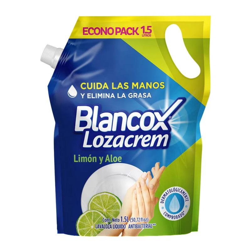 Blancox Lozacream Limón y Aloe 1.5L