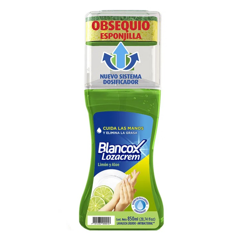 Blancox Lozacrem Limon Y Aloe 850ml