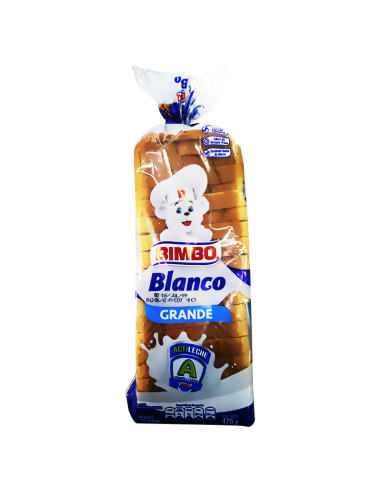 Pan Blanco Bimbo  Grande 470gr