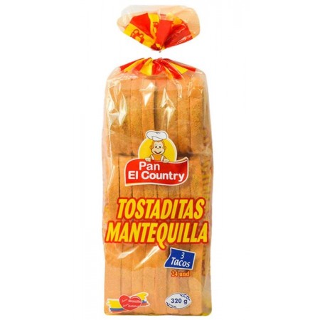 Tostadas Mantequilla El Country x24